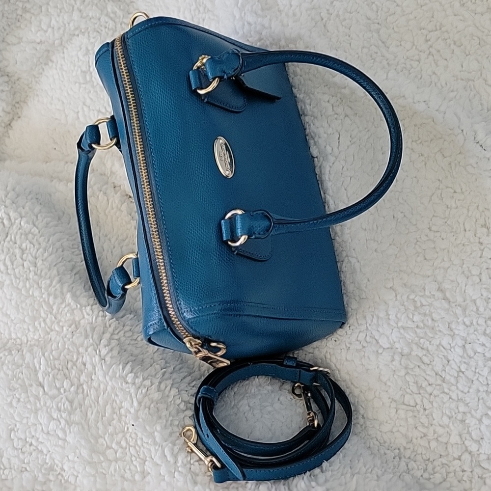 Coach handbag mini Teal - Picture 4 of 4